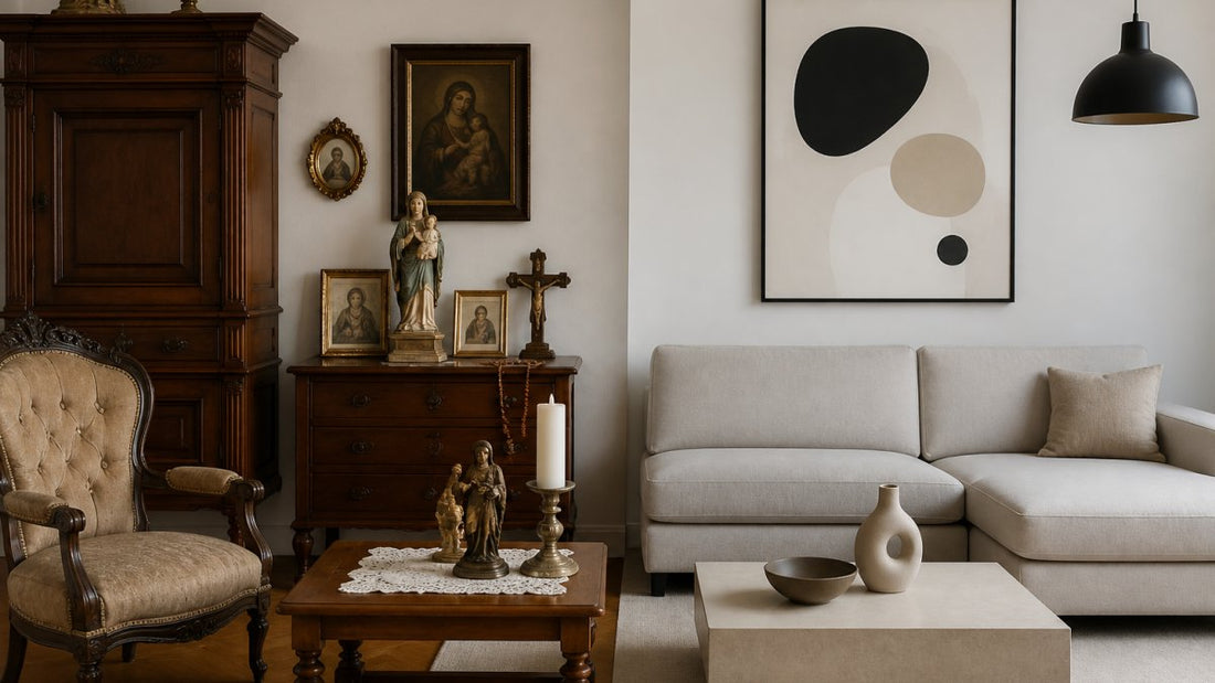 Antiek vs Modern Design voor Woonkamer: 2026 Gids