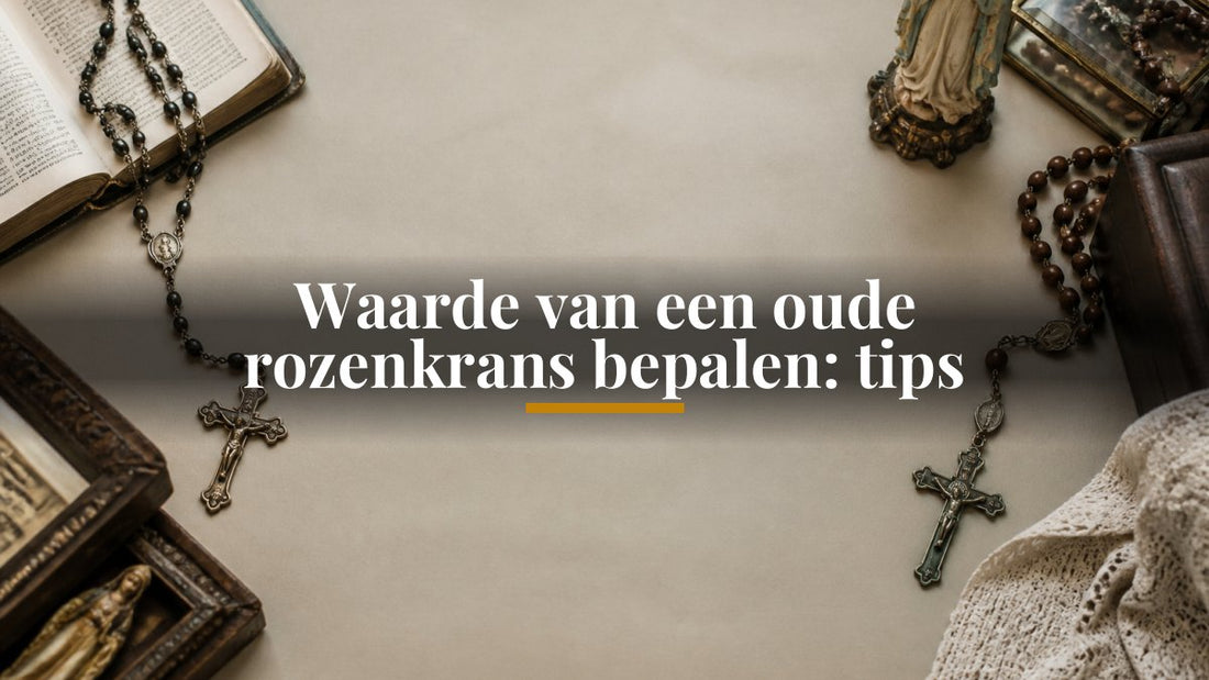 Waarde van een oude rozenkrans bepalen: tips