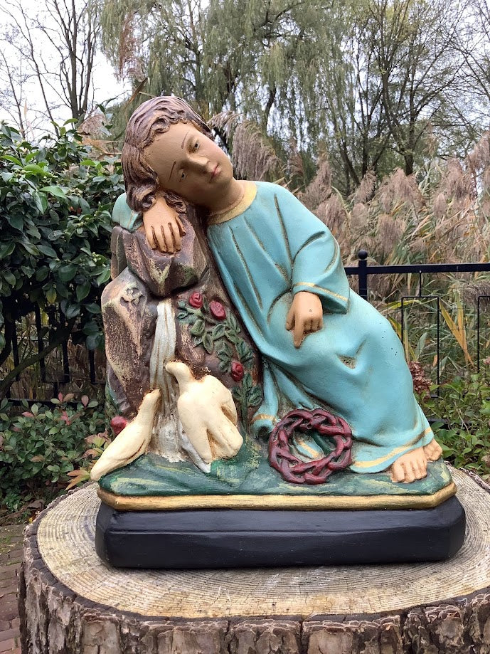 Kindje Jezus kerstbeeld