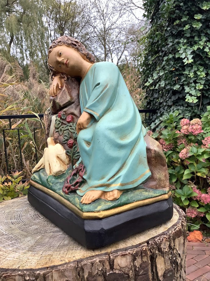 Kindje Jezus kerstbeeld
