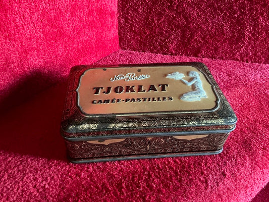 Oud blik Tjoklat Camee-Pastilles