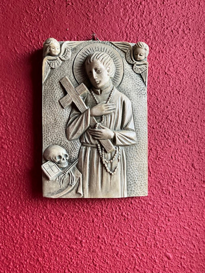 Religie plaquette wandbeeld H. Gerardus Majella