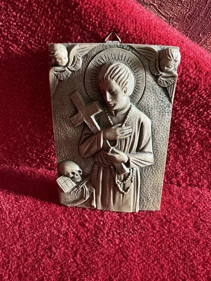 Religie plaquette wandbeeld H. Gerardus Majella