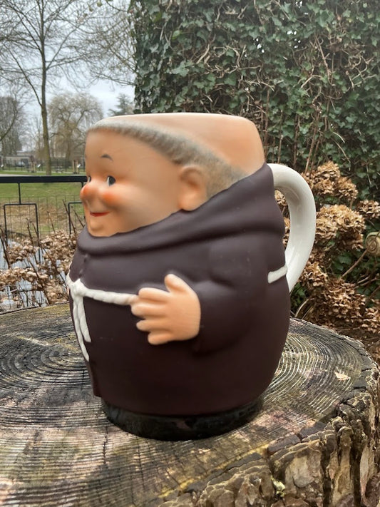 GOEBEL cheerful beer mug Monk T.74/1