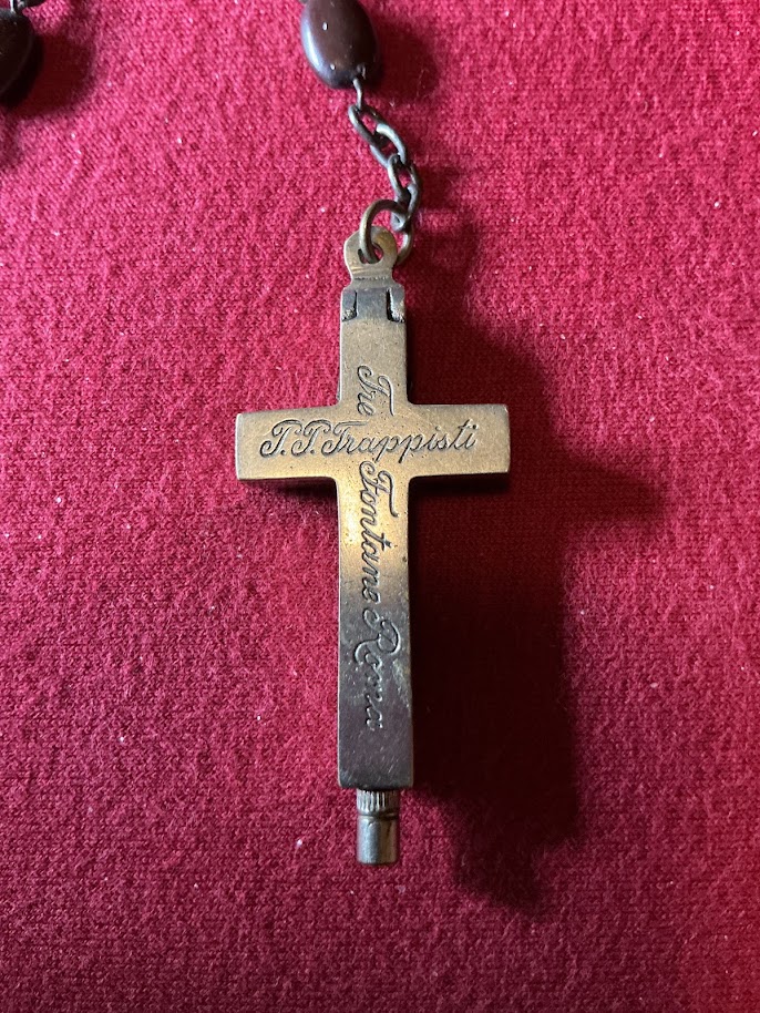 Rosario antico con reliquiario