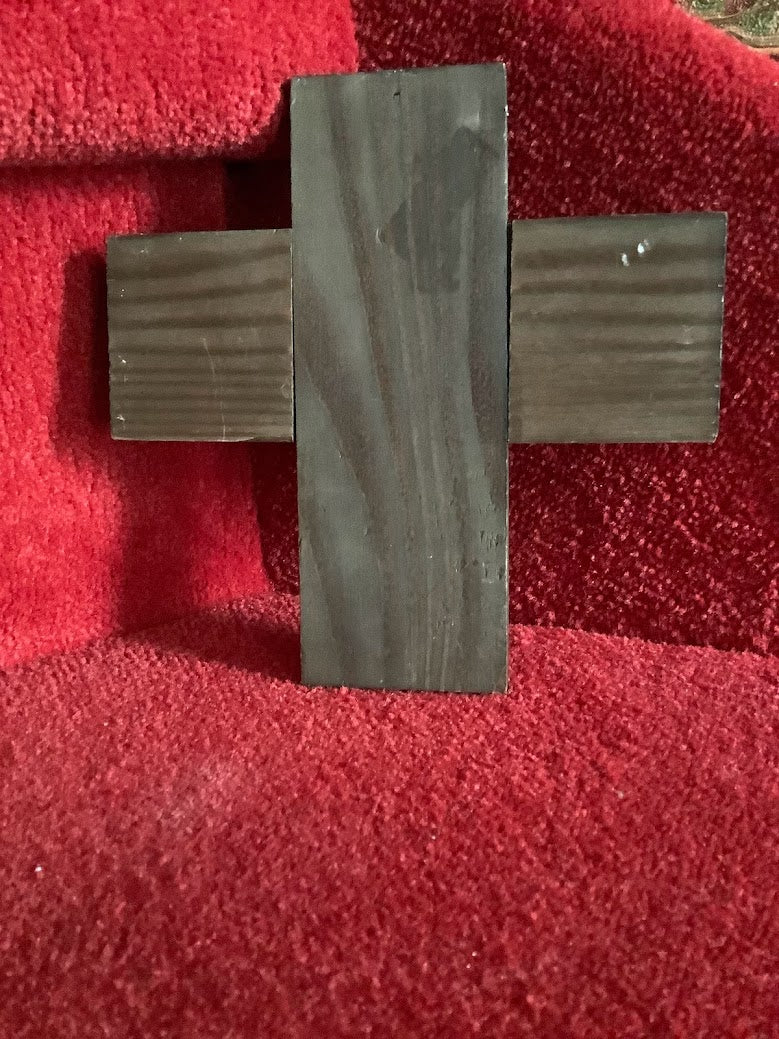 Religie mooi houten kruis laatste avondmaal