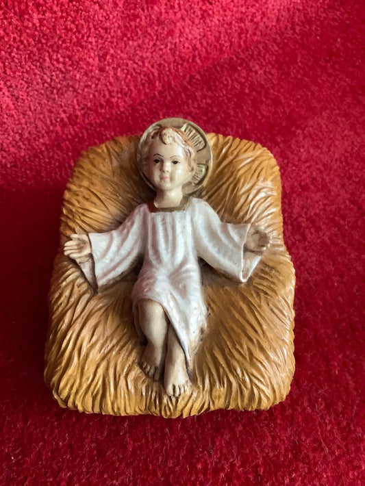 Kerst mooi kindje Jezus in kribbe