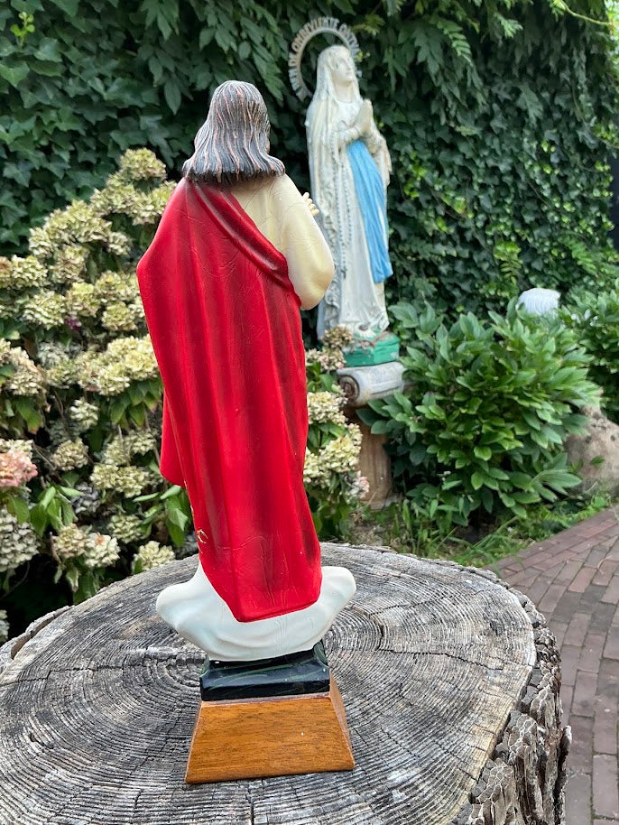 Sereen Heiligenbeeld Jezus heilig hart
