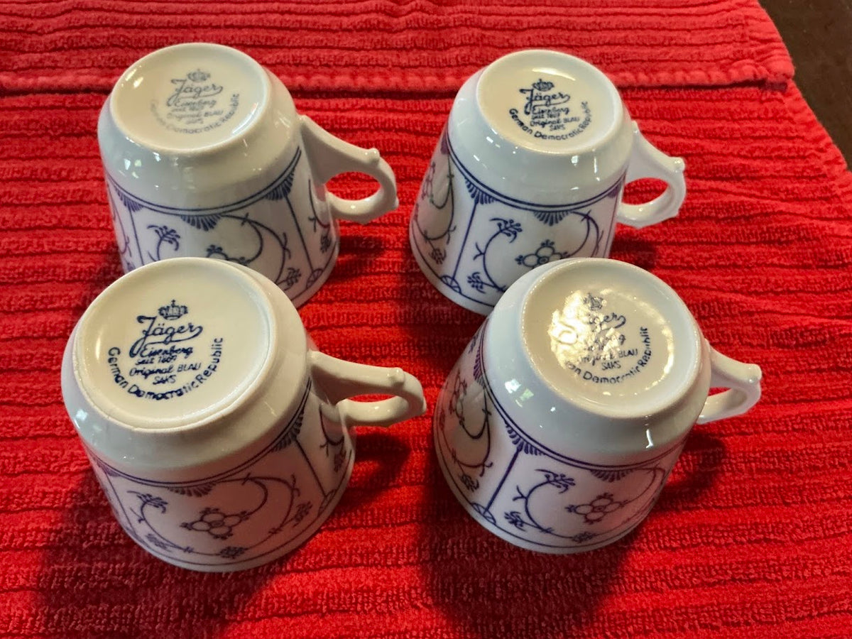 Oud Jager Eisenberg Blau Saks Koffie/Theeservies 14-delig