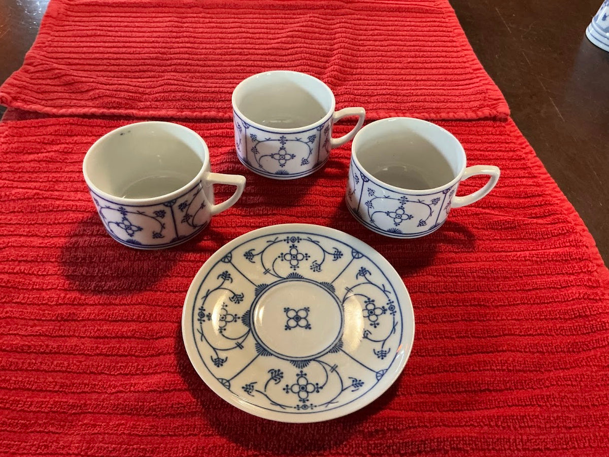 Oud Jager Eisenberg Blau Saks Koffie/Theeservies 14-delig