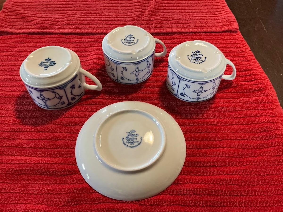 Oud Jager Eisenberg Blau Saks Koffie/Theeservies 14-delig