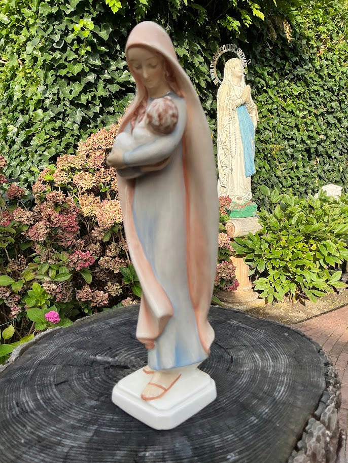 Zeldzaam Goebel Hummel beeld Madonna met Kindje HM 35