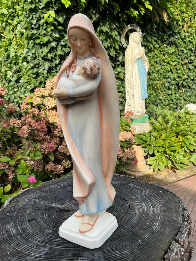 Zeldzaam Goebel Hummel beeld Madonna met Kindje HM 35