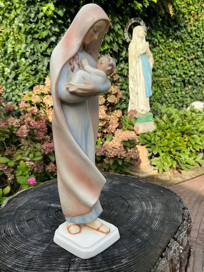 Zeldzaam Goebel Hummel beeld Madonna met Kindje HM 35