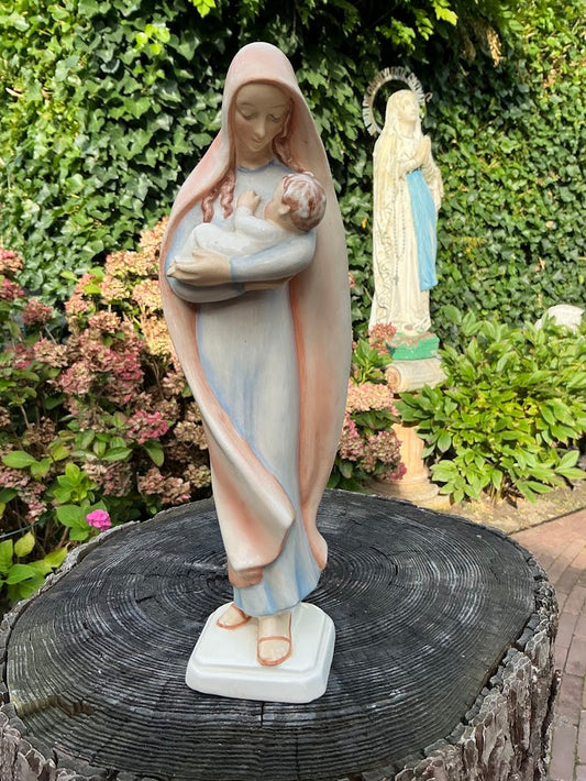 Zeldzaam Goebel Hummel beeld Madonna met Kindje HM 35
