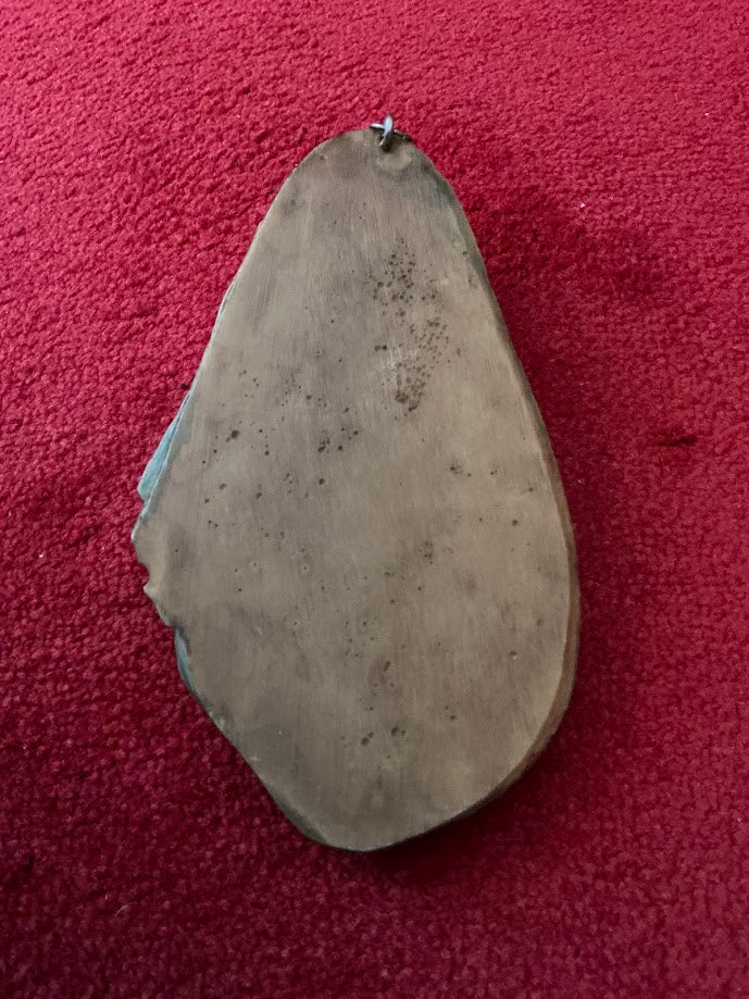 Wandbeeld Maria met kindje binnen/buiten