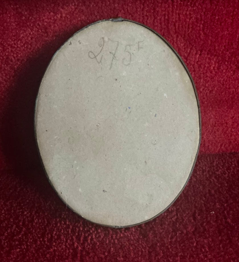 Zeldzaam Frans souvenier Bolglas Maria Bernadette Lourdes