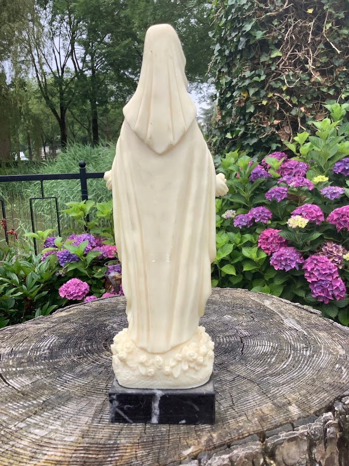 Beautiful Statue of Mary, Madonna of the Rose
