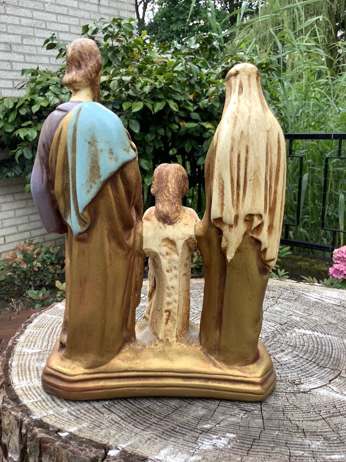Mooi heiligenbeeld de Heilige Familie