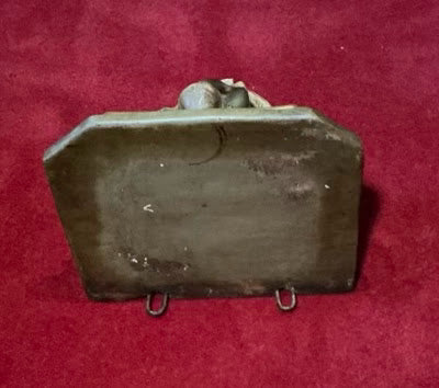 Zeldzame Antieke Gipsen Engel Wandconsole 1890